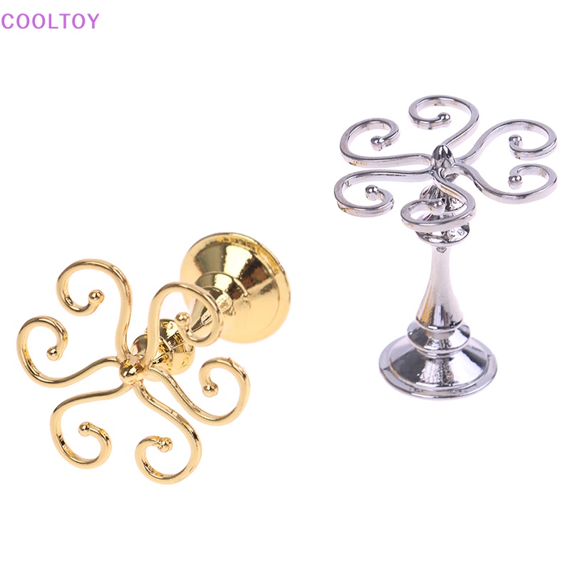 Cooltoy Giá Đỡ Cốc Nước mini Bằng Kim Loại Dễ Thương Trang Trí Nhà Búp Bê 1: 12