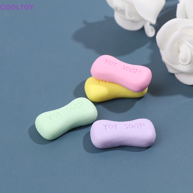 Set 4 Xà Phòng Mini Tỉ Lệ 1 / 12 Cho Nhà Búp Bê