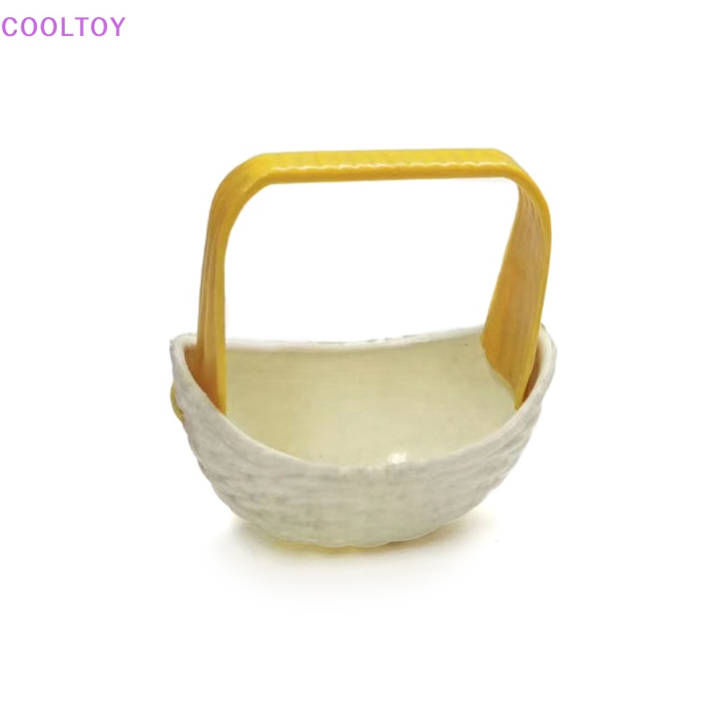 Bộ 2 Giỏ Đựng Thức Ăn Mini Tỉ Lệ 1: 6 Dùng Để Trang Trí Nhà Búp Bê