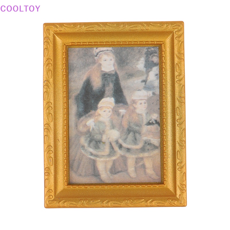 Bộ Khung Ảnh Dùng Trang Trí Nhà Búp Bê 1: 12