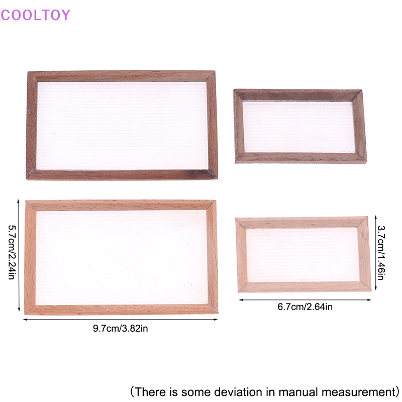 Cooltoy 1 Mô Hình Đồ Nội Thất mini Bằng acrylic Cho Nhà Búp Bê