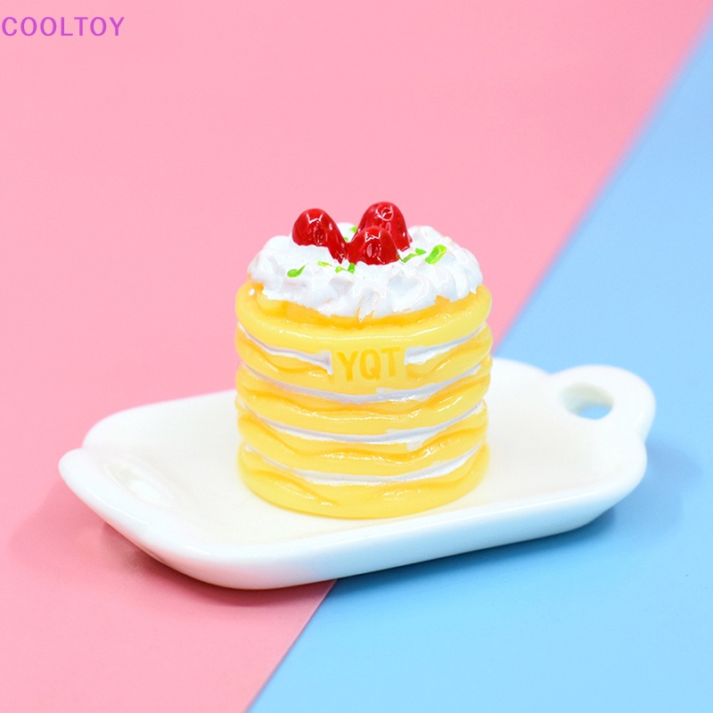 Set 2 Mô Hình Bánh Mì Tỉ Lệ 1 / 6 Trang Trí Nhà Búp Bê