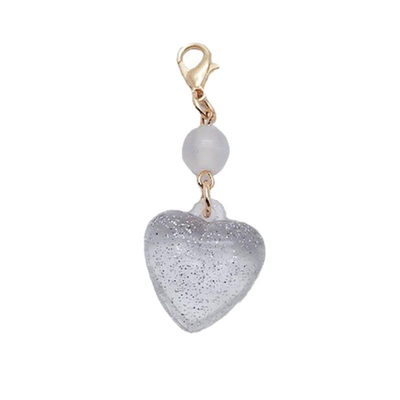 Dây Khóa Kéo Hình Trái Tim Thắt Nơ Phong Cách Harajuku