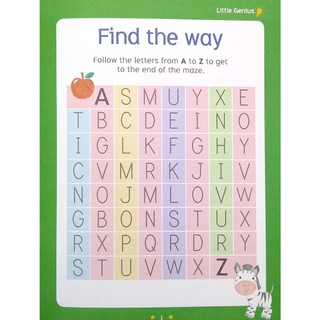 Little Genius: Starting School Early Learning Educational Puzzle Box