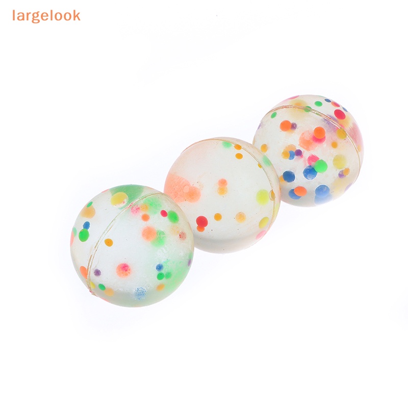 Quả Bóng Cao Su Dẻo Trong Suốt 42mm Nhiều Màu Sắc Cho Bé