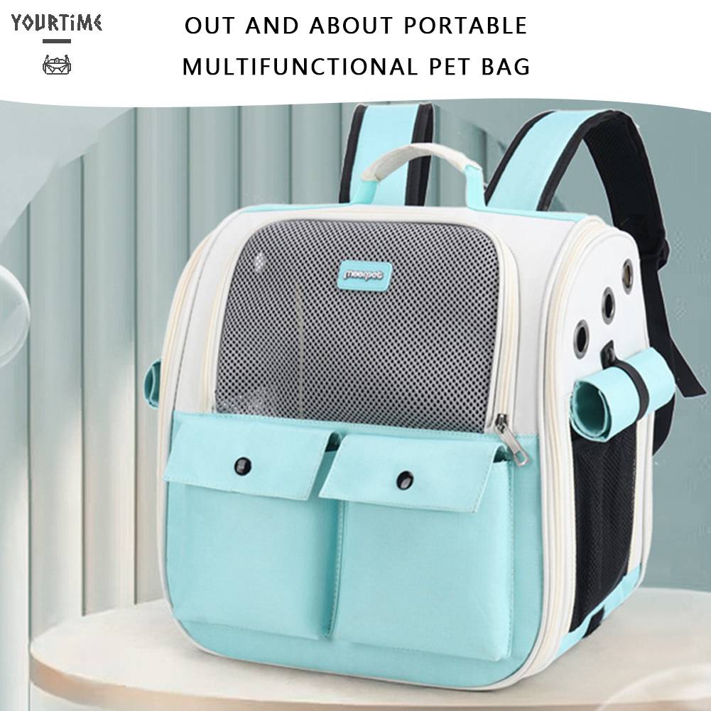 Ba Lô Đựng Thú Cưng Thoáng Khí Gấp Gọn Tiện Lợi