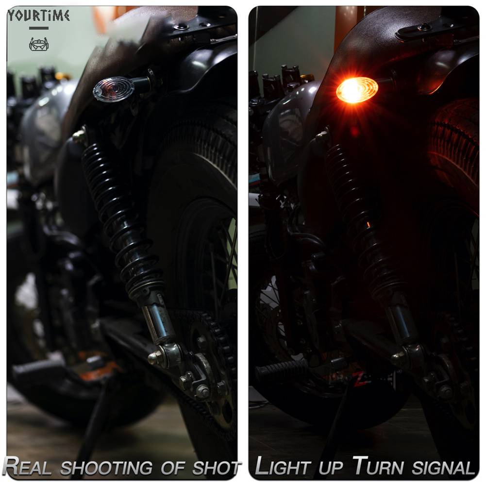 Set 2 Đèn Xi Nhan 12V Chuyên Dụng Cho Xe Mô Tô