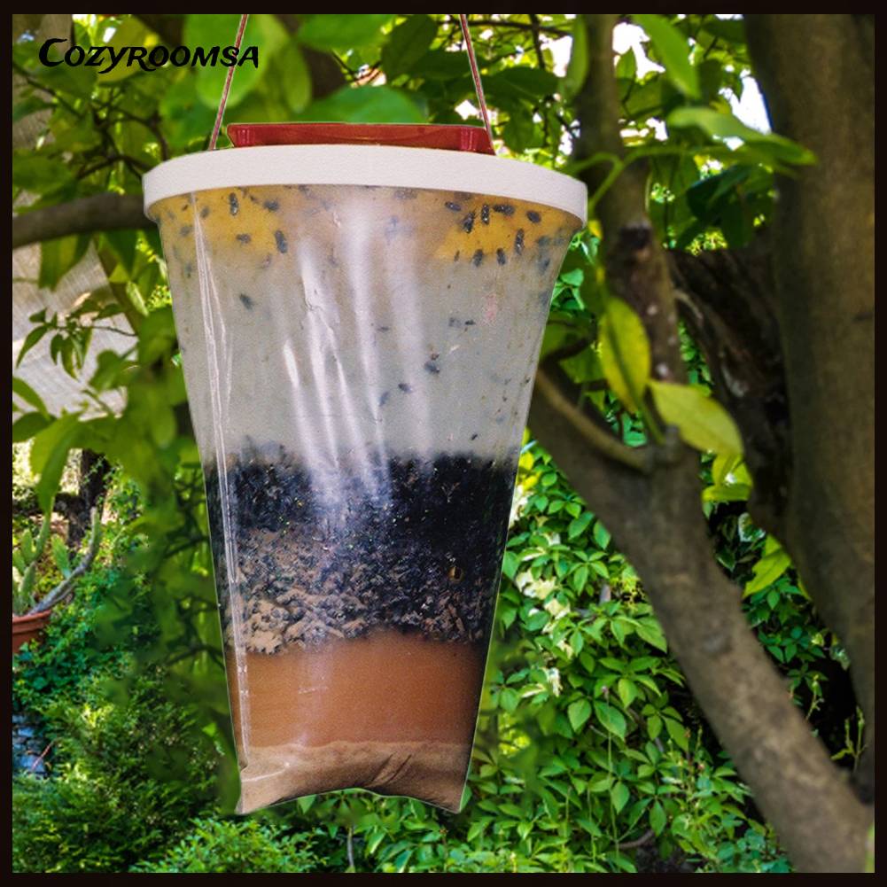 Túi Bẫy Ruồi Dùng Một Lần Không Độc Hại Tiện Dụng Cho Hoạt Động Ngoài Trời