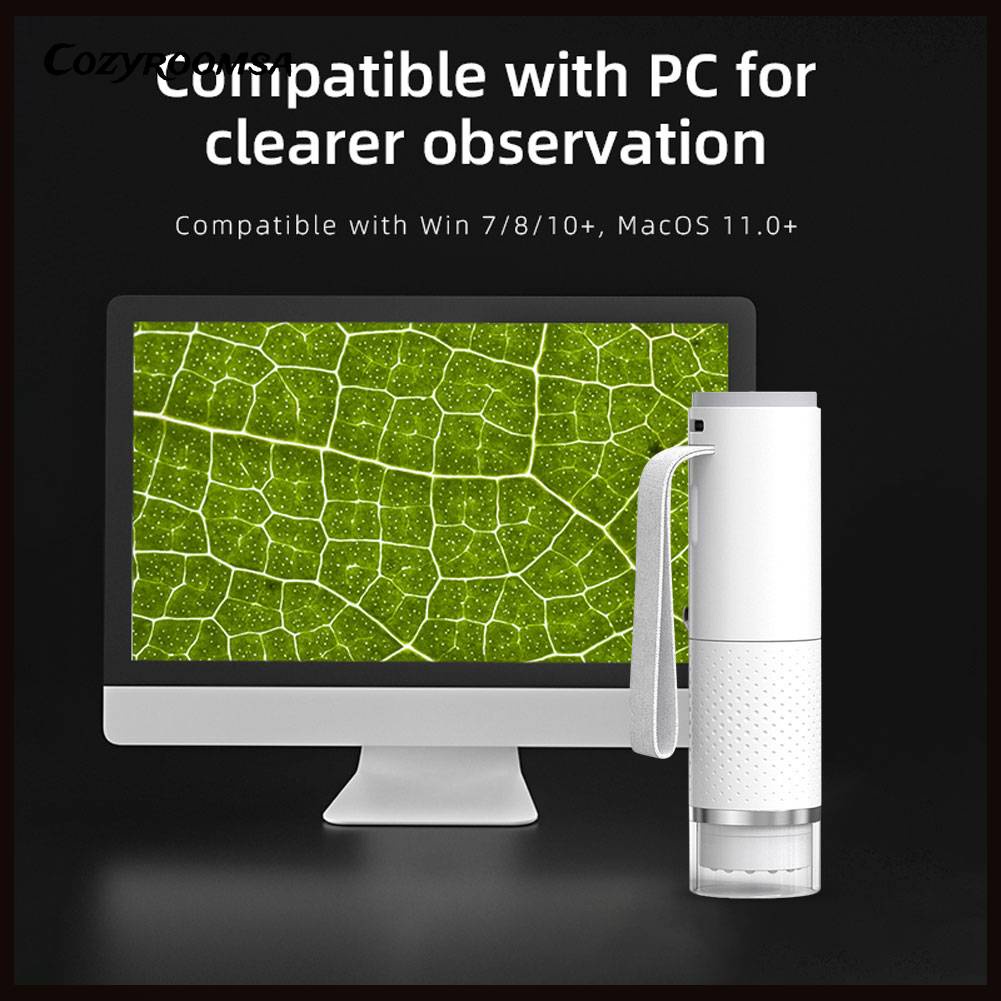 Ống Nhòm Hiển Vi Kỹ Thuật Số Trọng Lượng Nhẹ Phóng Đại 1000X Cho Da