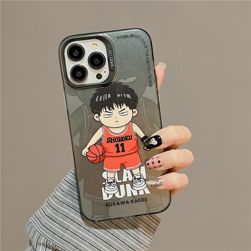 Ốp Điện Thoại Mềm In Hoạt Hình Slam Dunk Cho IPhone14 14Pro 14ProMax 13 13Pro 13ProMax 12 12PRO 12ProMax 11