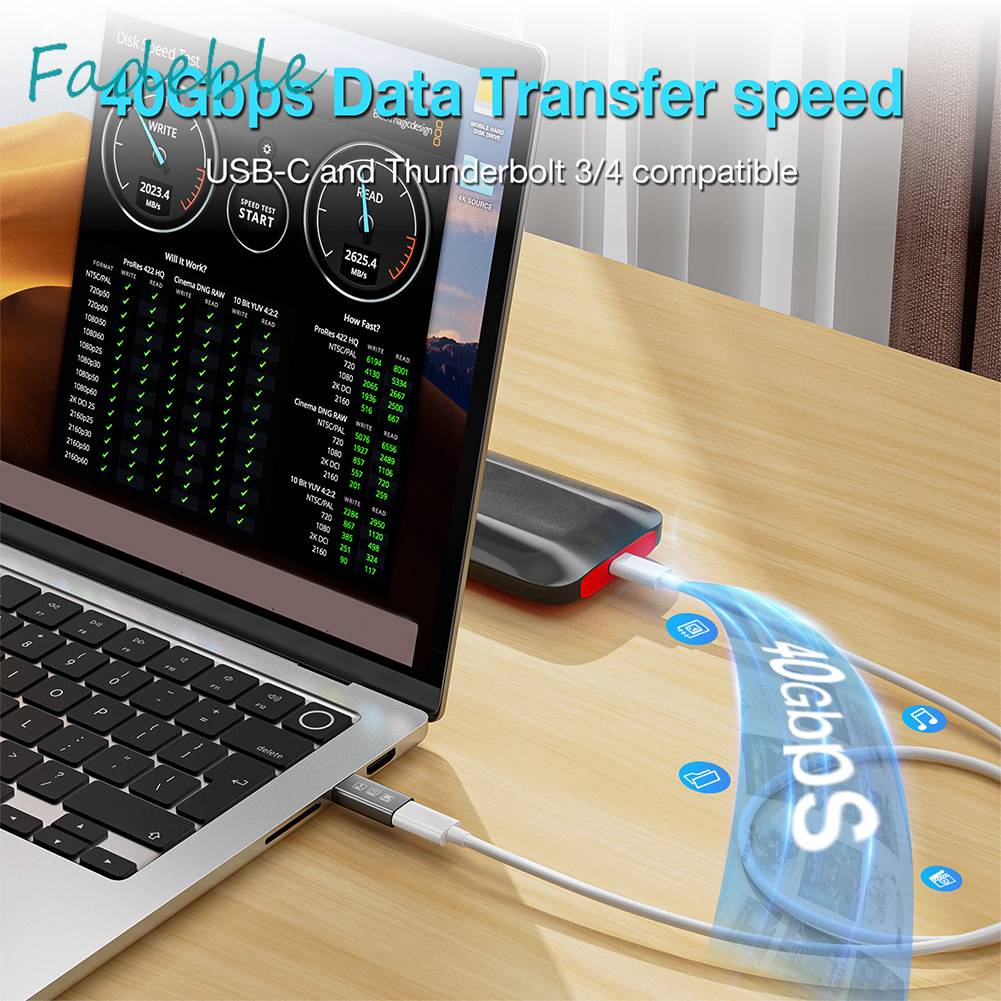 Đầu Chuyển Đổi Type C 8K HD Type-C Sang Ổ Cắm 60hz Chuyên Dụng Cho Máy Tính / Laptop