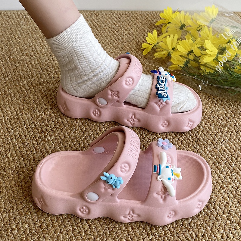 Dép Lê Đế Dày Thời Trang Mùa Hè 2023 Cho Nữ