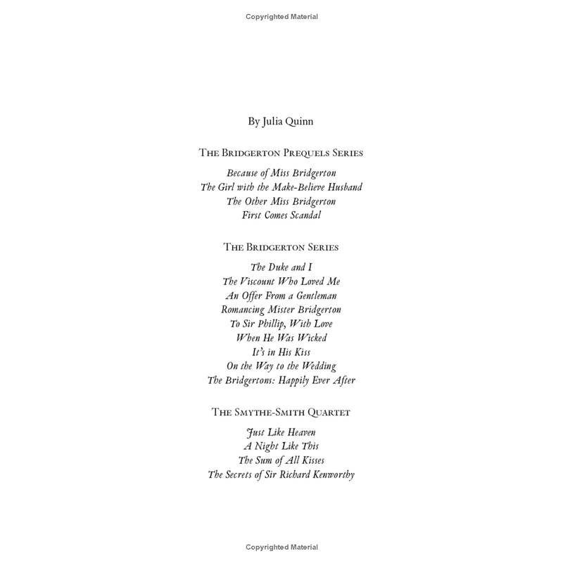 Bridgerton 6: When He Was Wicked