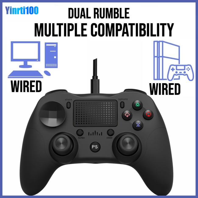 Tay CầM Chơi Game Có Dây Yinrti Ps4 Mb-p912w NhiềU MàU