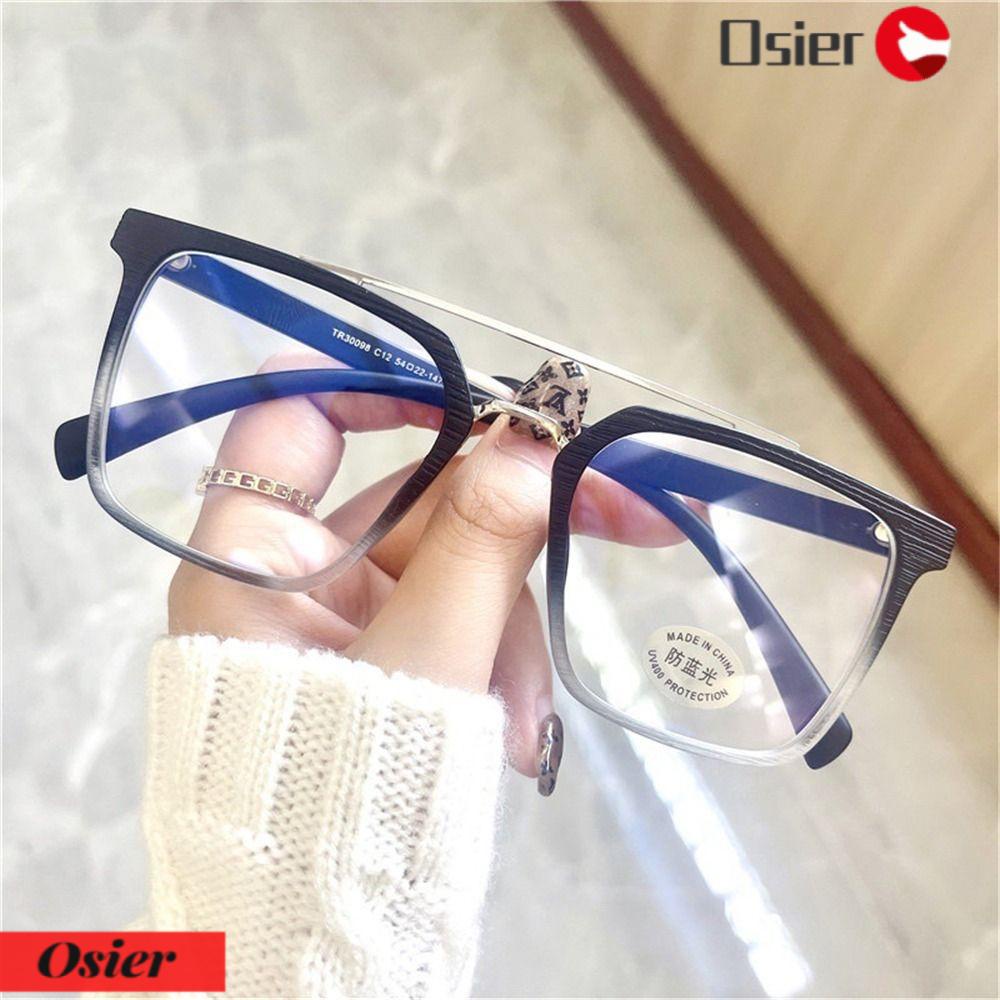 Kính Mát TR90 Chống Tia Sáng Xanh Gọng Vuông Tr1 Cho Nam &amp; Nữ