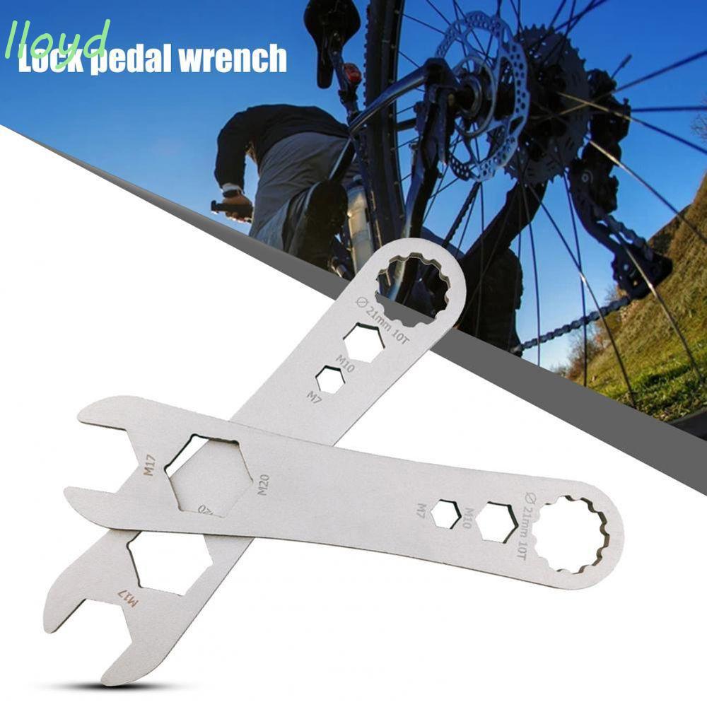 Cờ Lê Bằng Thép Không Gỉ Dùng Sửa Chữa Bàn Đạp Xe Đạp Leo Núi