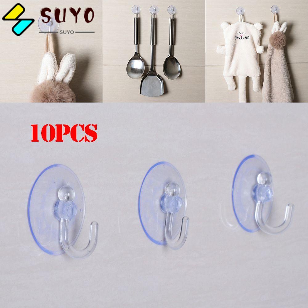 Bộ 10 Móc Treo Đồ Có Giác Hút Chân Không