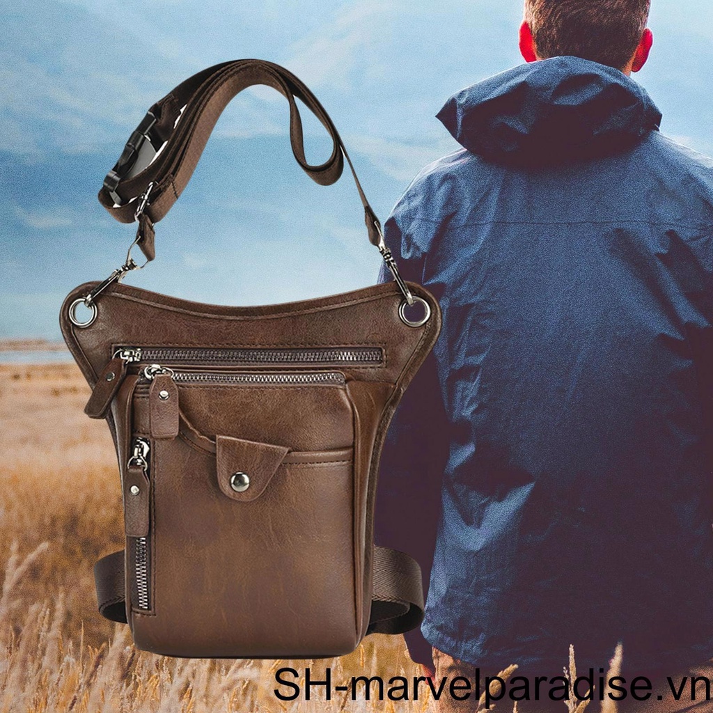 Túi Đeo Hông Thể Thao Màu Đen Thời Trang Cho Nam