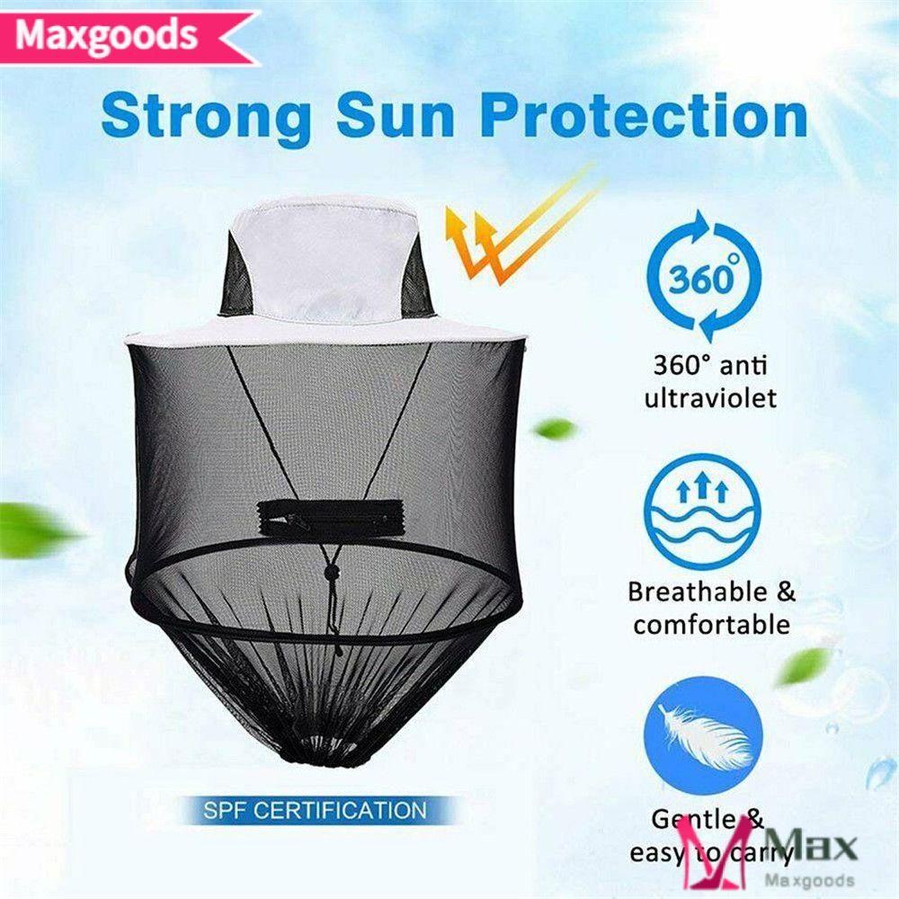 Mũ Chống Nắng Phối Lưới Giấu Đường May Gấp Gọn Thời Trang