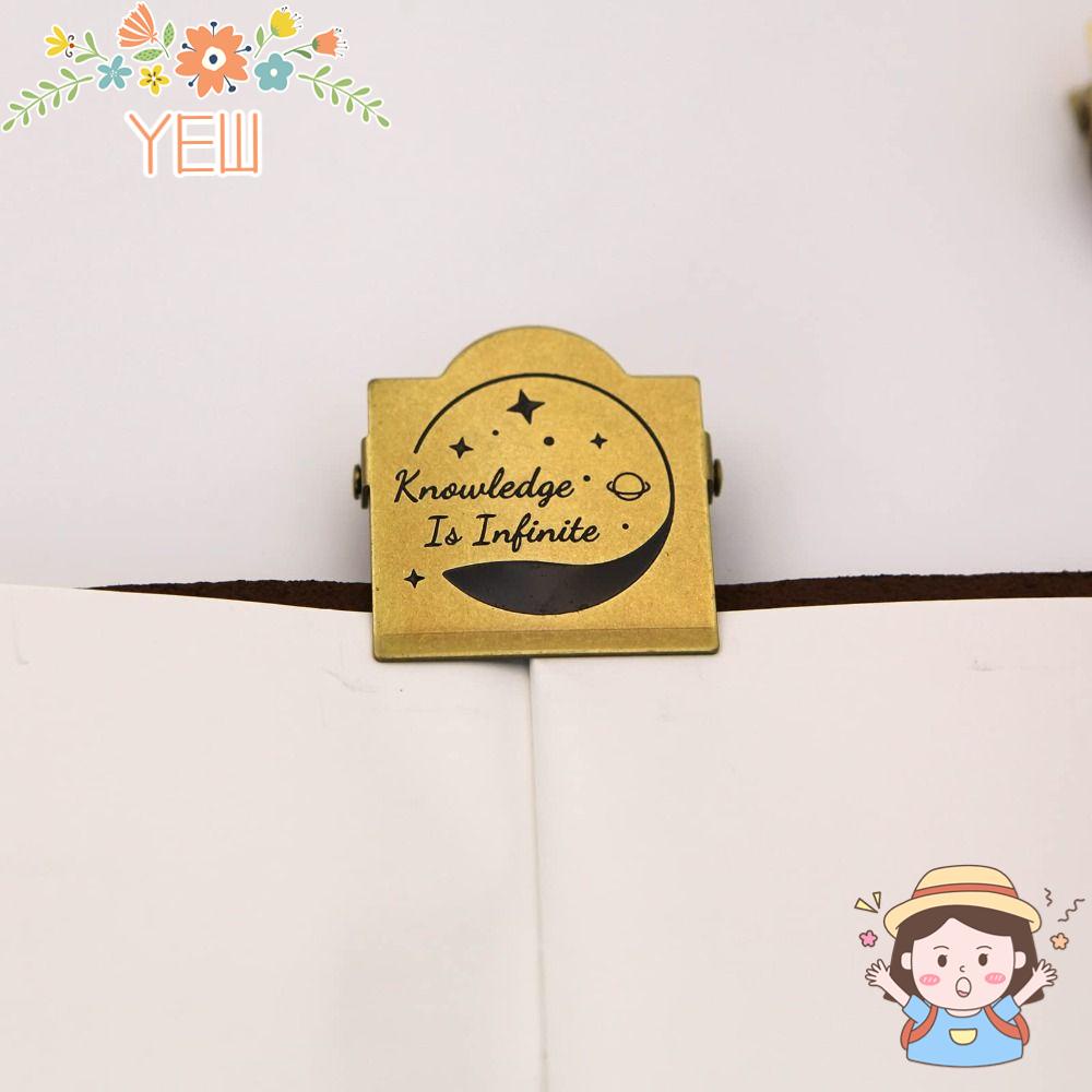 Kẹp Giấy / Tài Liệu Bằng Đồng Thau Độc Đáo Trang Trí Sổ Tay Tiện Dụng