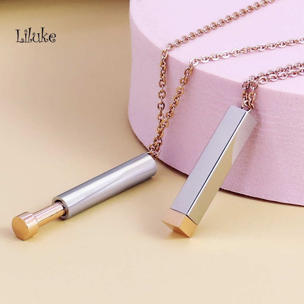 Vòng cổ Hợp Kim Siêu Nhẹ Trang Trí Mặt Khắc Chữ Thời Trang Cho Nam