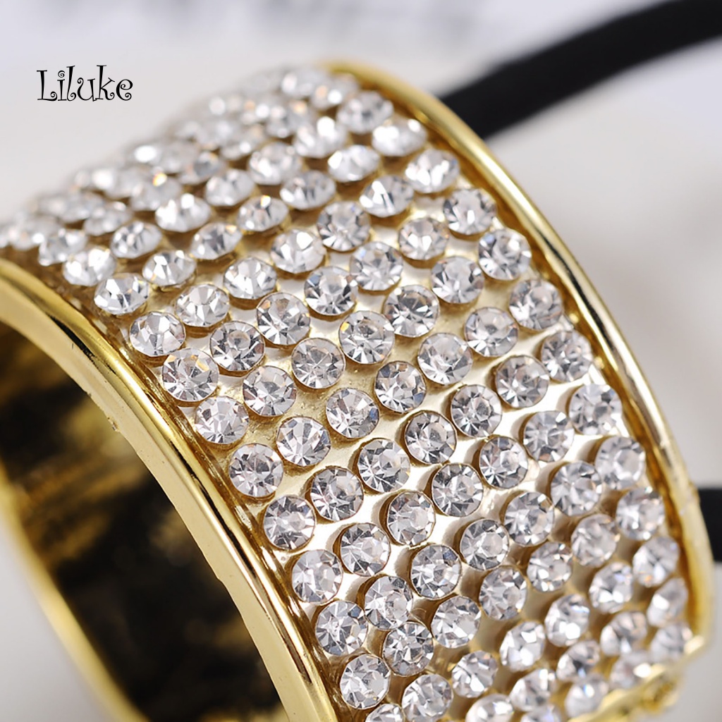 Dây Cột Tóc Nữ Đính Ngọc Thời Trang