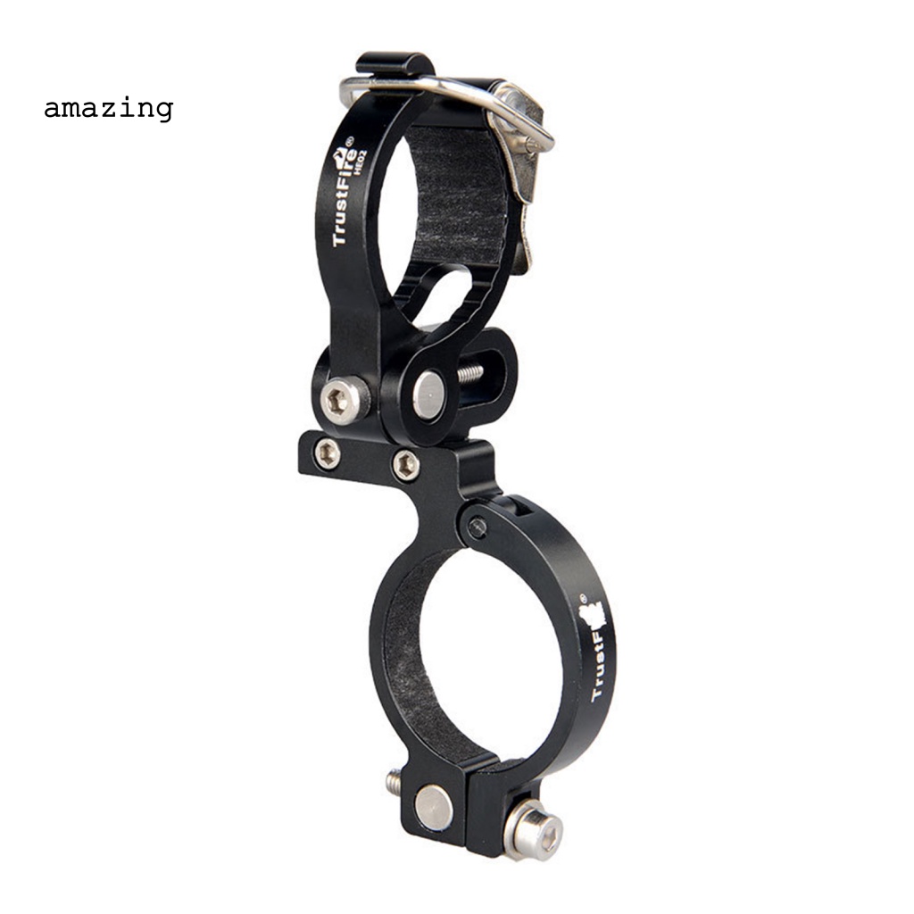 Kẹp Đỡ Đèn Pin CNC Gọn Nhẹ Chống Mài Mòn Cho Xe Đạp