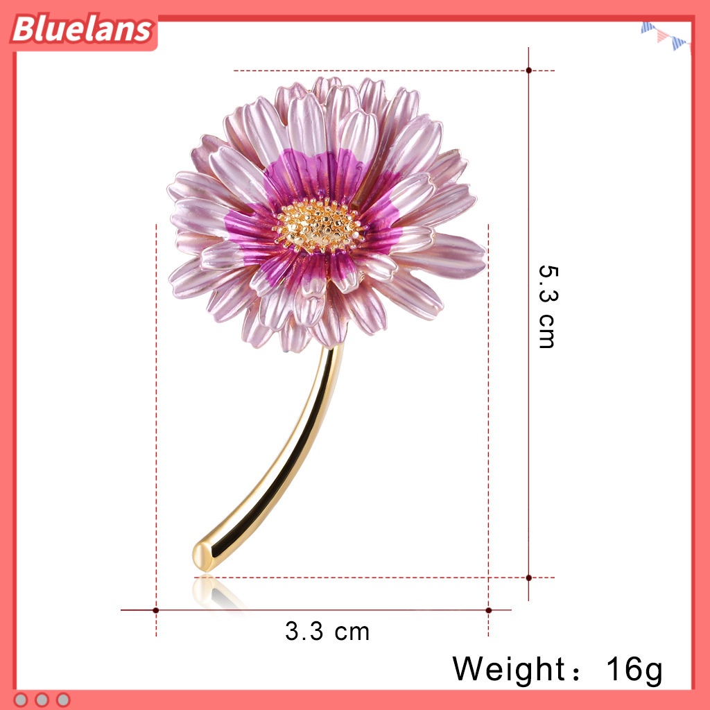 [BLS] Trâm Cài Áo Bằng Hợp Kim Thân Thiện Với Môi Trường Hình Hoa Hướng Dương