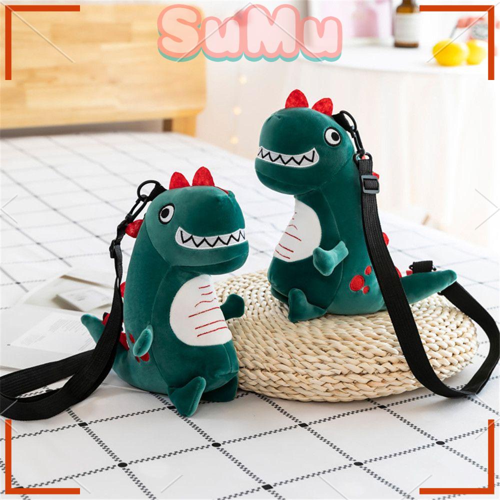 Túi Đeo Chéo Ngực Hình Khủng Long Dễ Thương Cho Bé
