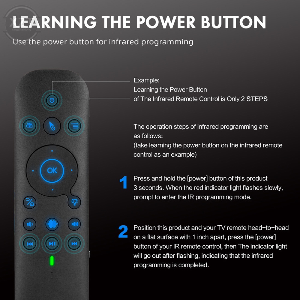 Bàn Phím Không Dây G60S Kết Nối Bluetooth 5.0 + 2.4G Cho TV Thông Minh