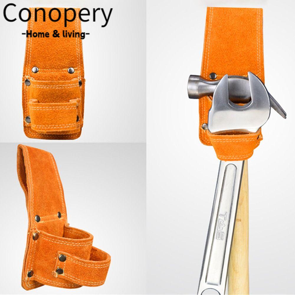 CONOPERY Túi Da Đeo Hông Đựng Dụng Cụ Sửa Chữa Tiện Lợi