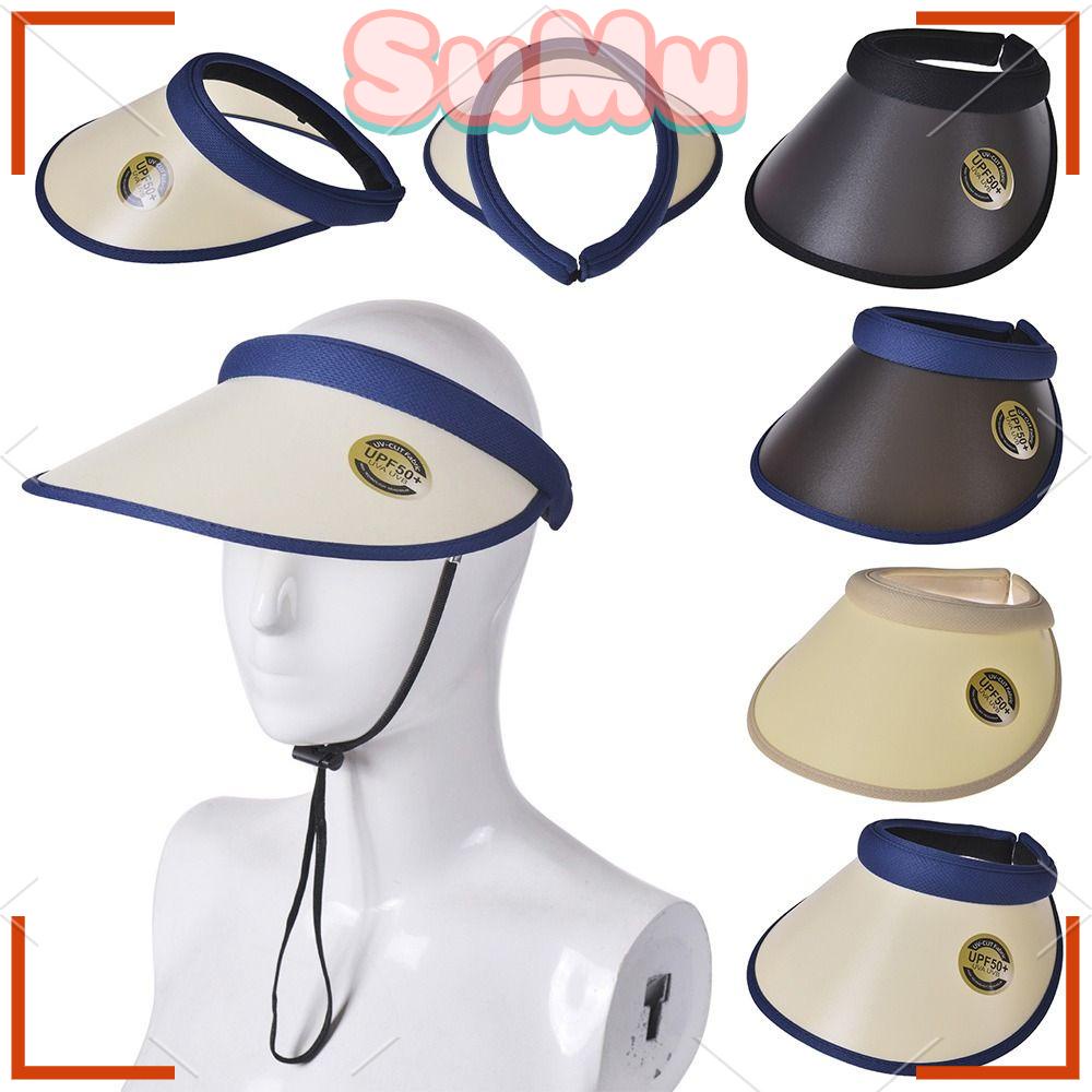 Mũ Lưỡi Trai Hở Chóp Màu Trong Suốt Phong Cách Thể Thao Thời Trang Mùa Hè