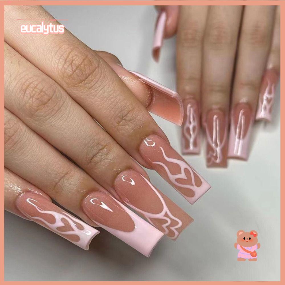 Bộ 24 Móng Tay Giả Bảo Vệ Toàn Diện Có Thể Tháo Rời