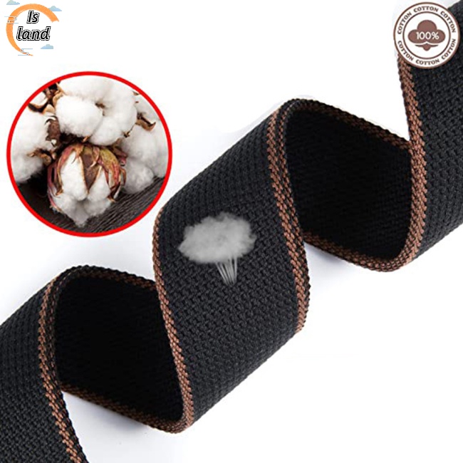 Set 7 Dây Đeo Đàn Ghi Ta Điện Bằng Cotton Tùy Chỉnh Kèm Miếng Đệm Gắn Băng Đô Tiện Dụng