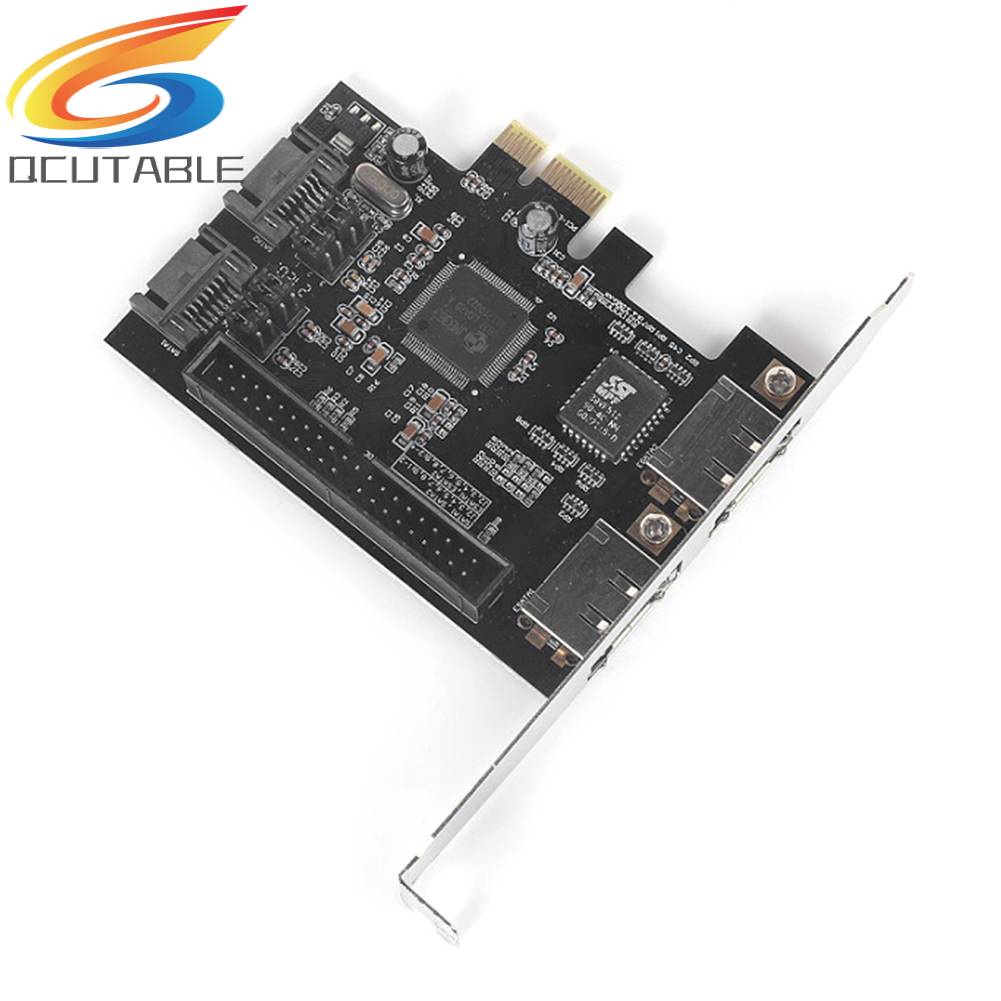 Card Mở Rộng PCI-E PCIe 2 Cổng SATA IDE eSATA JMB363