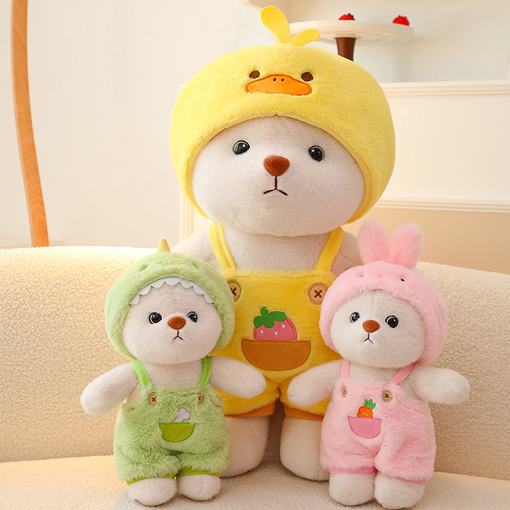 Humey Gấu Bông Lena Xinh Xắn Cao Cấp Sang Trọng Búp Bê Đồ Chơi Quà Tặng Boutique Sang Trọng Mũ Búp Bê