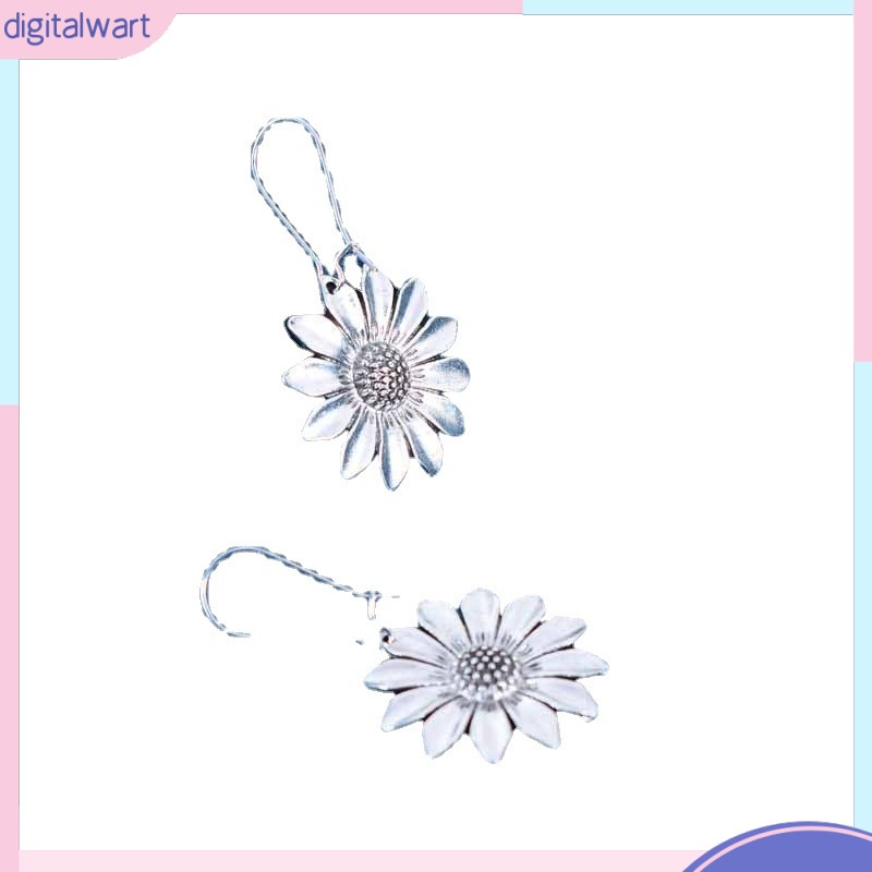 [DG] Bông Tai Hoa Hướng Dương Ba Chiều Phong Cách Bohemian Cổ Điển Mới