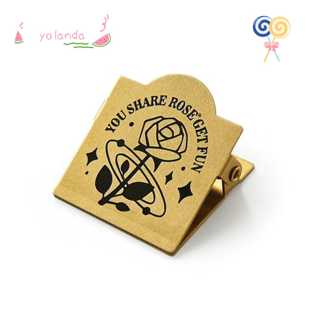 YOLA Kẹp Đồng Thau YOLA Chuyên Dụng Chất Lượng Cao|Kẹp Tài Liệu Văn Phòng Tiện Lợi