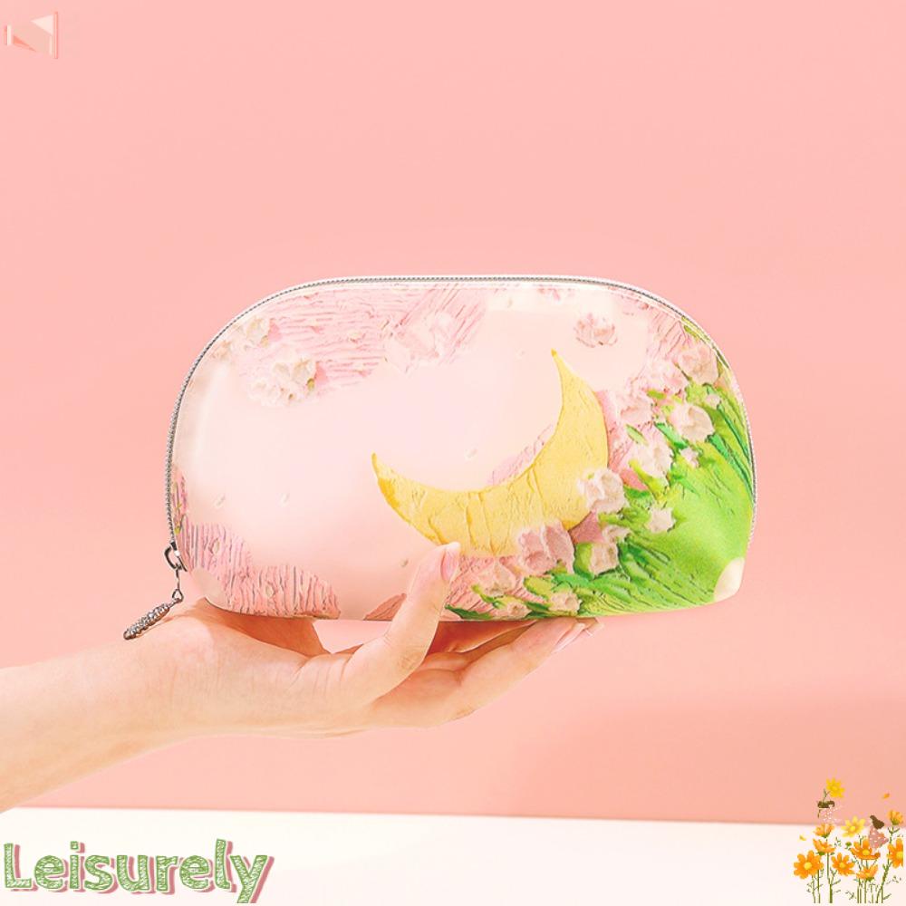 LEILY Túi Đựng Mỹ Phẩm Bằng Tpu Chống Thấm Nước Tiện Dụng Mang Đi Du Lịch