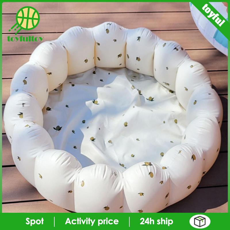 Hồ Bơi Bơm Hơi Mềm Mại Hình Cánh Hoa Cho Bé