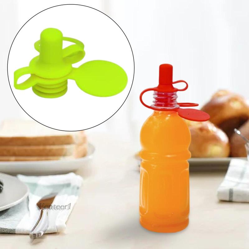 [Fenteer1] Nắp Đậy Bình Nước Bằng Silicone Dạng Xoắn Cho Người Lớn