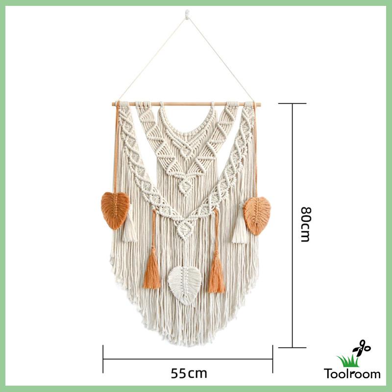 Thảm Treo Tường Trang Trí Phong Cách Boho 55x80cm