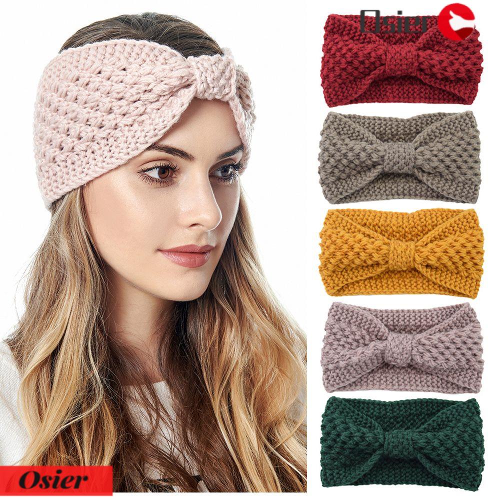 OSIER1 Băng Đô Len ThờI Trang Cho Nữ