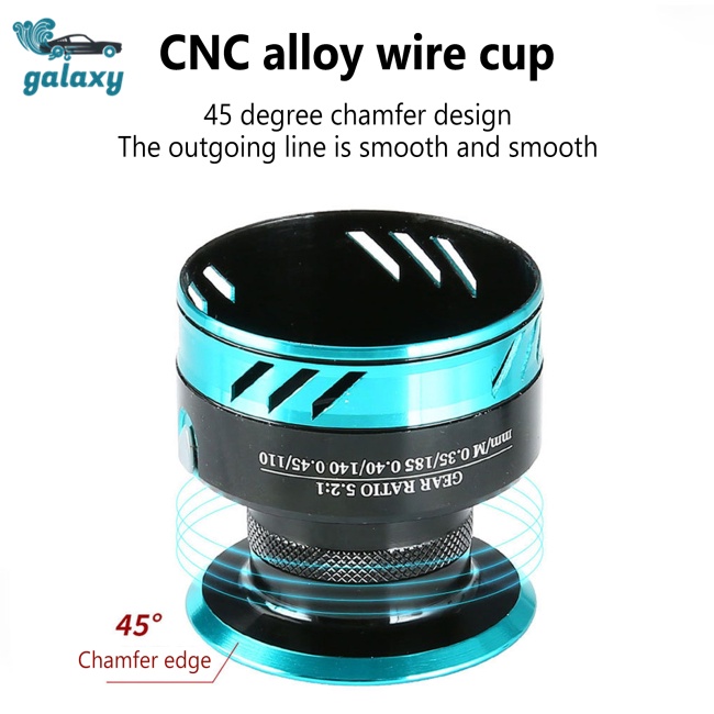 Galaxy Máy Câu Cá 17 + 1bb / 5.2: 1 Tốc Độ Cao