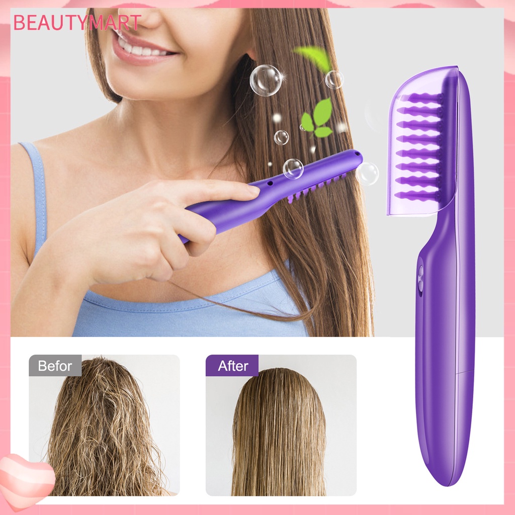 Lược Điện Rung Chải Tóc Bằng ABS Chống Trượt Dành Cho Nữ