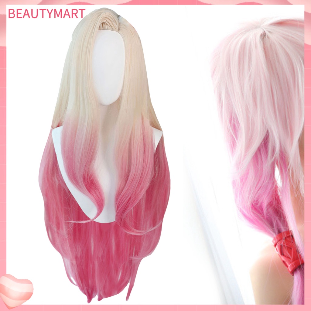 [beautymart] Tóc Giả Hóa Trang Ahri Sành Điệu Màu Hồng Hỗn Hợp Ahri Da Sử Dụng Hàng Ngày