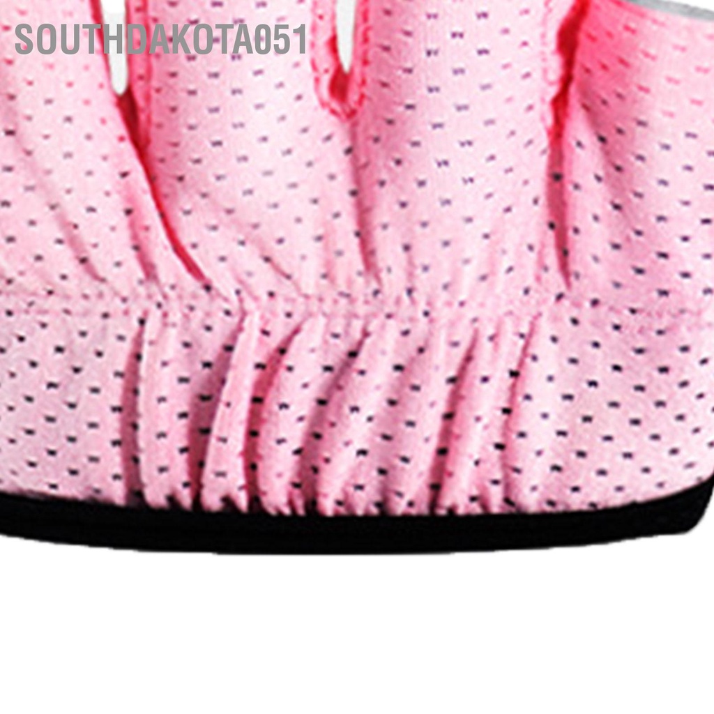 Southdakota051 Găng tay Micro Yoga Pilates cho nữ Chống trượt 4 ngón nửa tối giản để tập luyện thể hình