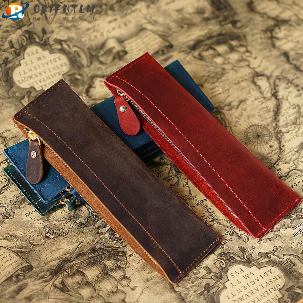 ORIENTLII Túi Đựng Đồ Đa Năng Phong Cách Vintage Cho Học Sinh