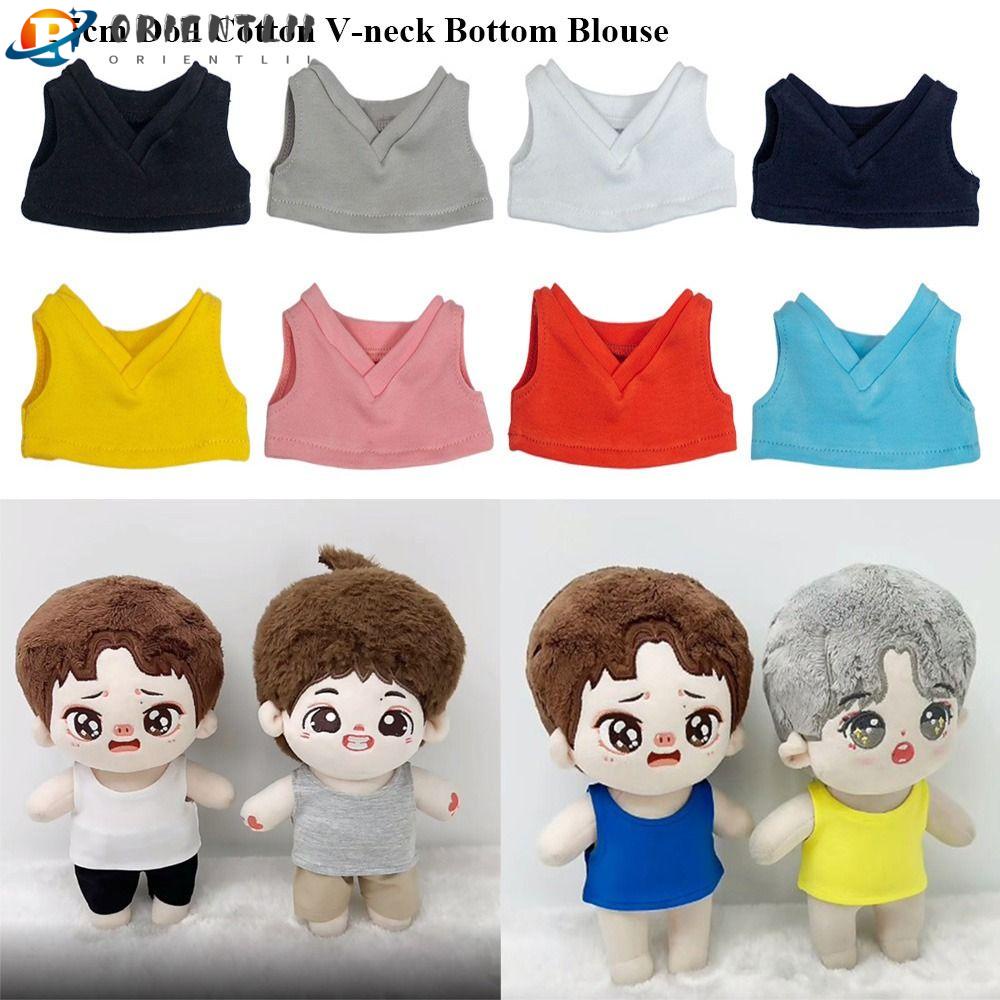 ORIENTLII Bộ Quần Áo Cotton Dành Cho Búp Bê 15cm