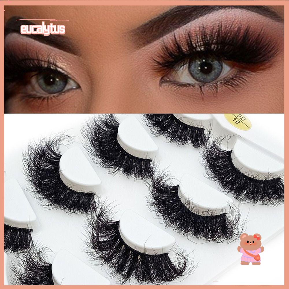 EUTUS Set 5 Cặp Lông Mi Giả SKONHED Dành Cho Nữ